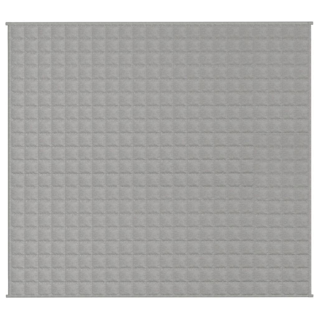 Coperta Ponderata Grigia 200x220 cm 13 kg Tessuto cod mxl 71165