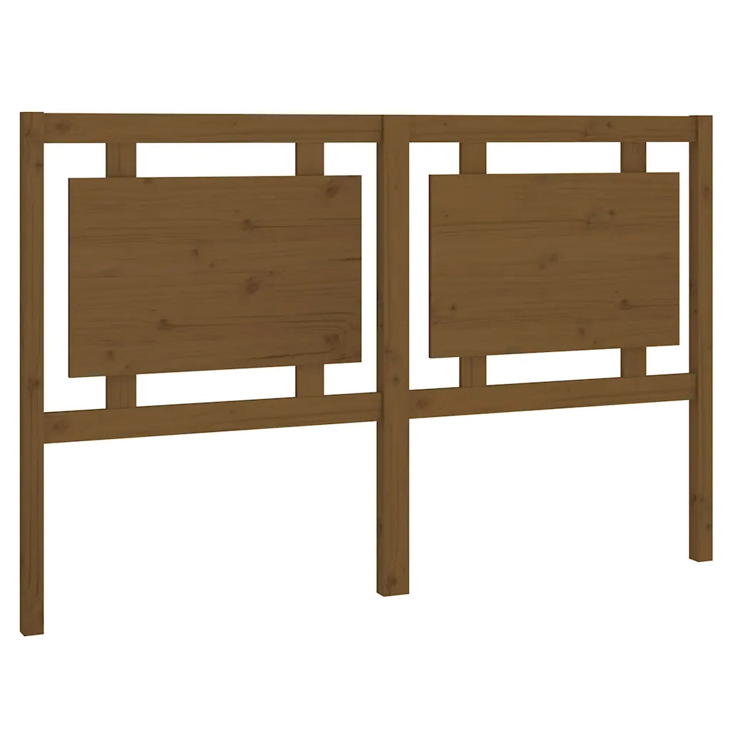 Testiera per Letto ambra 155,5x4x100 cm Legno Massello di Pino