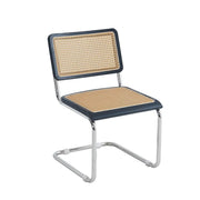 LÚZETE - SEDIA WEBSTER IN RATTAN NERO PL