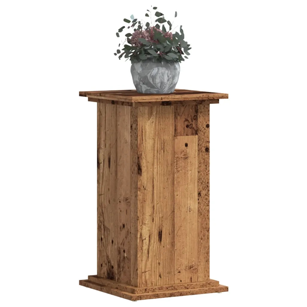 Supporto per piante | Sostegno per piante Legno Vecchio 33x33x60 cm Legno Multistrato