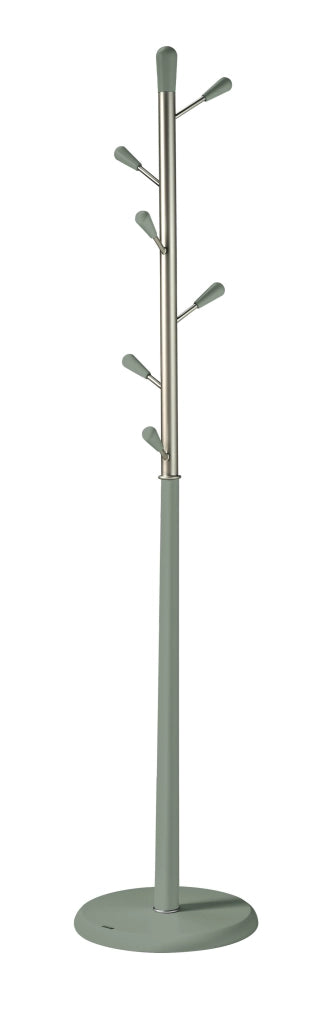 Attaccapanni Herdasa legno di faggio finitura verde 190x37x37