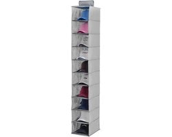 Display per magliette da baseball con 10 tasche da appendere al muro
