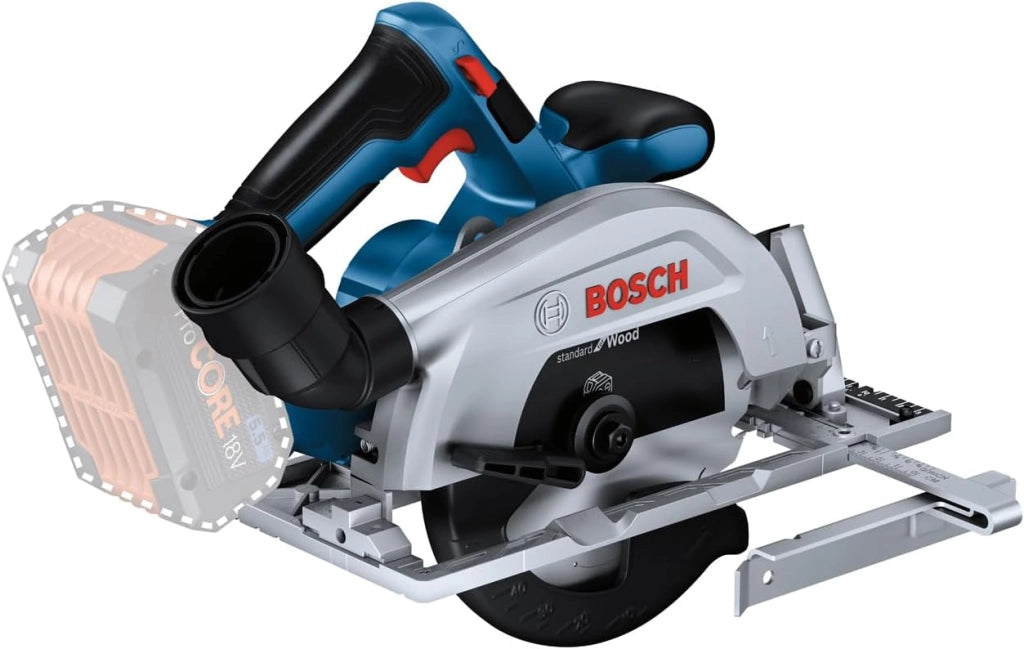 Bosch Professional Combo Kit GSR 18V-55 + GST 18V-125 S + GKS 18V-57-2 + GSA 18V-28 + GDX 18V-200 (incl. 3 batterie da 4.0 Ah, caricabatteria GAL 18V-40, in borsa degli attrezzi grande)