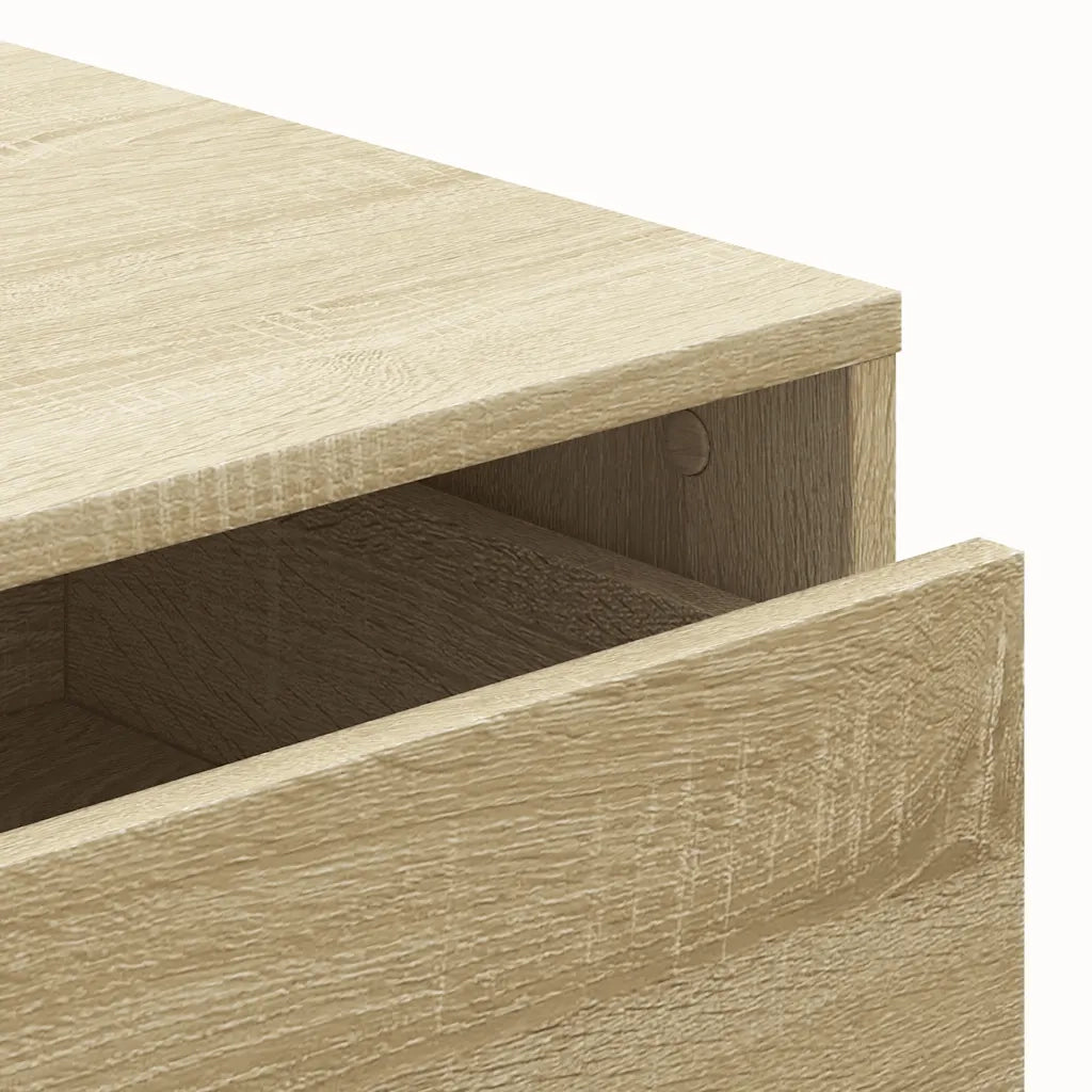 Cassettiera Angolare Rovere Sonoma 60x41x76cm Legno Multistrato CFW1385603