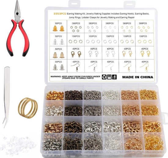 Kit per creare bracciali - gioielli fai da te 3353PCS