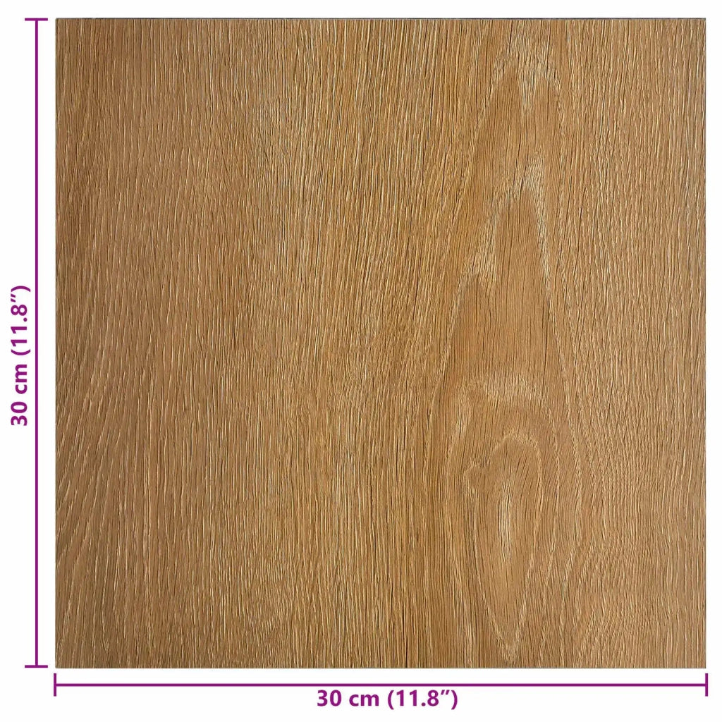Plance per Pavimentazione Autoadesiva 30,5 x 30,5 cm 20 pcs PVC