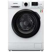 Sangiorgio lavatrice slim frontale 7 kg, 1400 giri-min, classe A, motore inverter, funzione vapore, display, 15 programmi, bianco