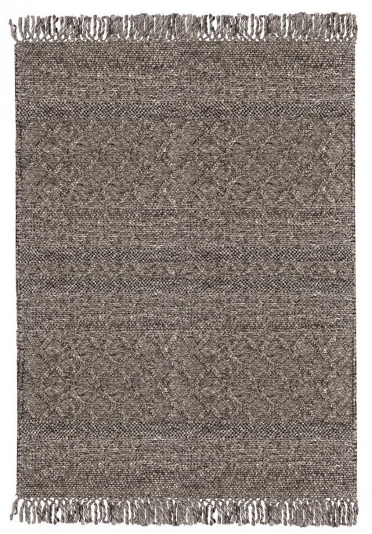 Tappeto 160x230 cm Hiruni in Tessuto Marrone