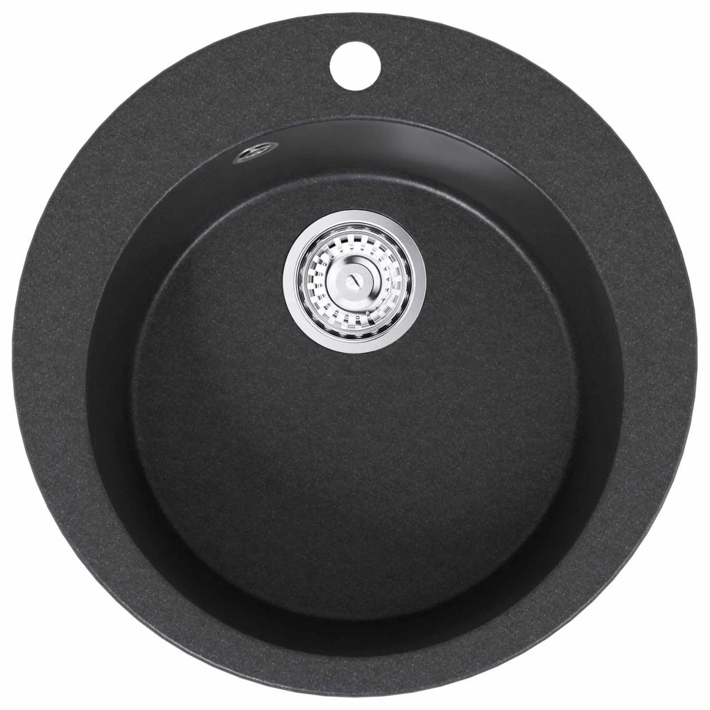 Lavello cucina a una vasca Granito 50,5 x 29 cm Grafite 42053752