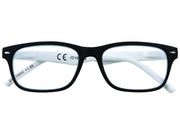 OCCHIALE LETTURA MONTATURA POLICARBONATO NERO/BIANCO B3  diottrie +3,5  31ZB3WHI350    ZIPPO