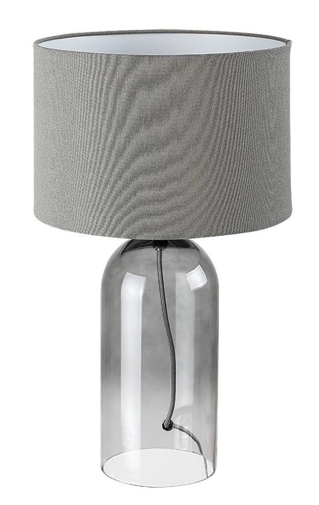Lampada da tavolo Luxin vetro fumé 1xE14 Rabalux