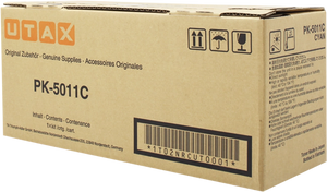 ORIGINAL Utax toner ciano PK-5011C 1T02NRCUT0 ~5000 Seiten