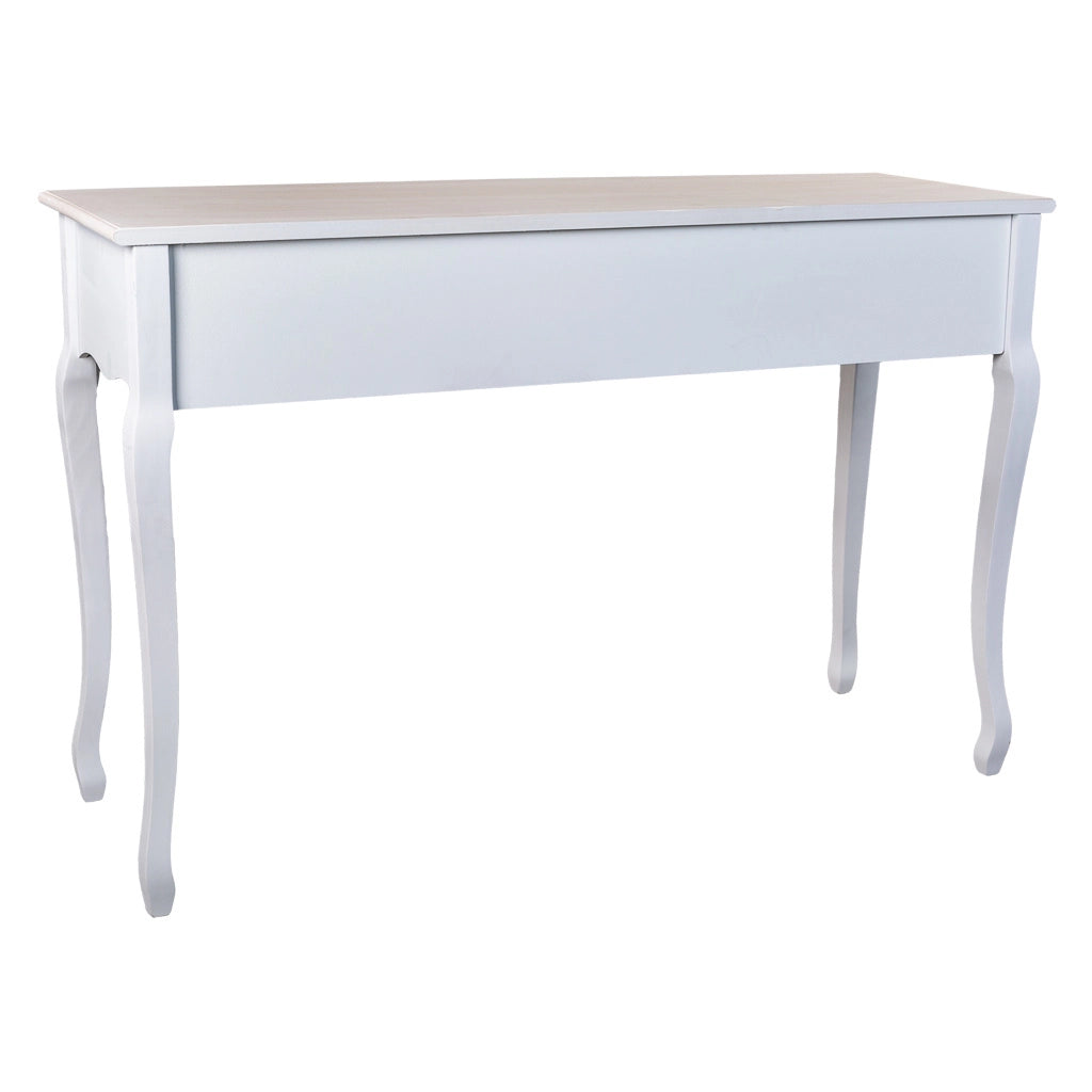 Mobile da ingresso in legno con 3 cassetti 120x40x78