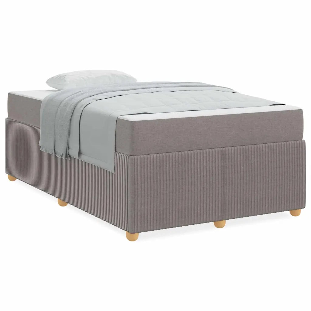 vidaXL Struttura letto con materasso Talpa 120 x 200 cm Tessuto