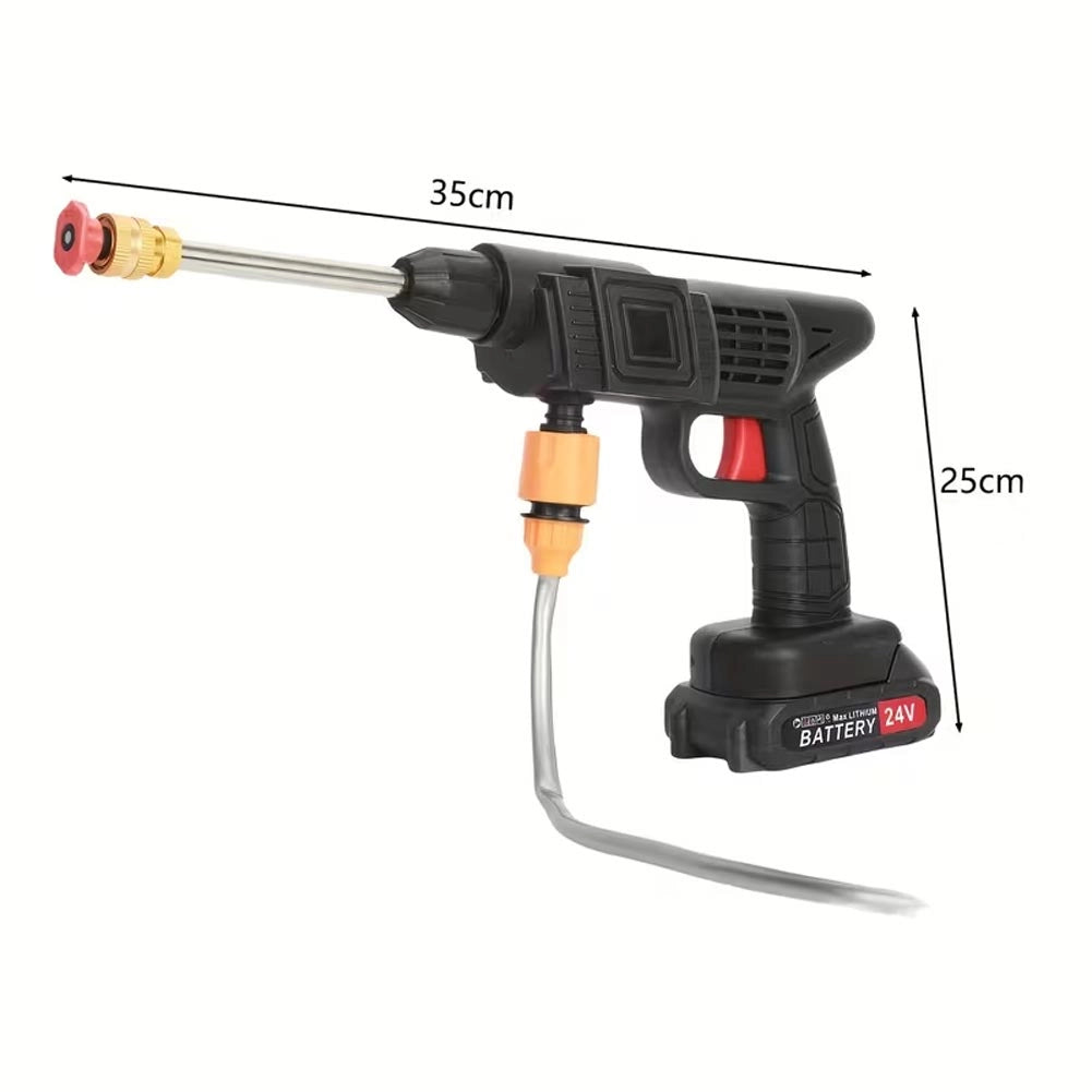 Pistola Idropulitrice con Doppia Batteria 48V e Ugelli Portatile con Accessori