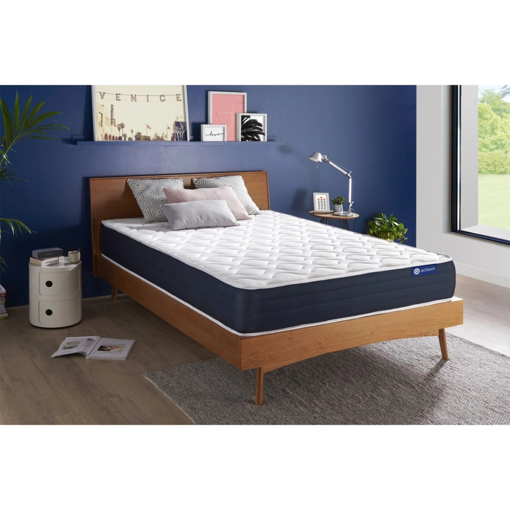 Materasso Actiflex sleep 130x210cm - Spessore : 22cm - Molle insacchettate e memory foam - Bilanciato