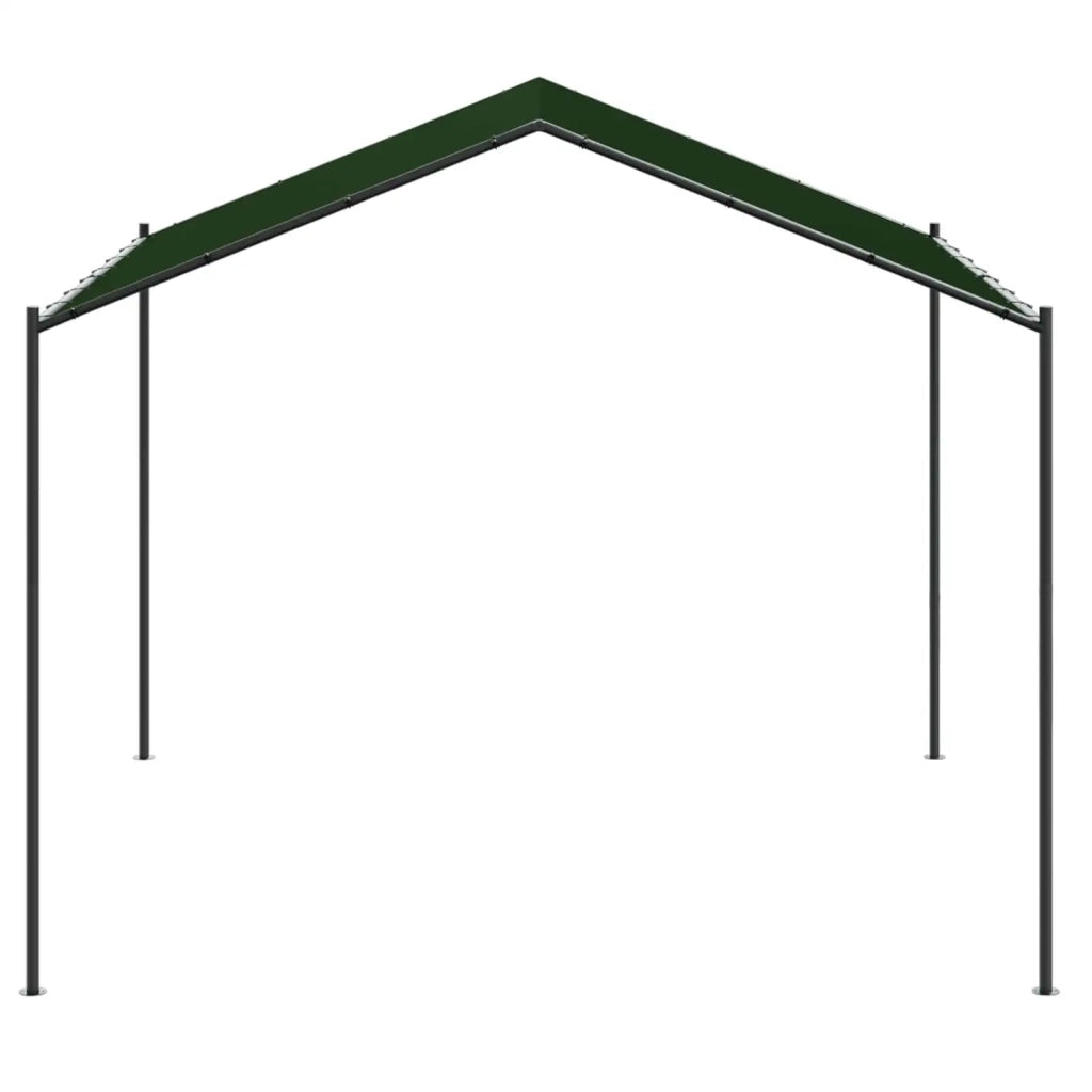 Gazebo 4 x 4 x 2,6 m Tortora Poliestere e Acciaio 42030530
