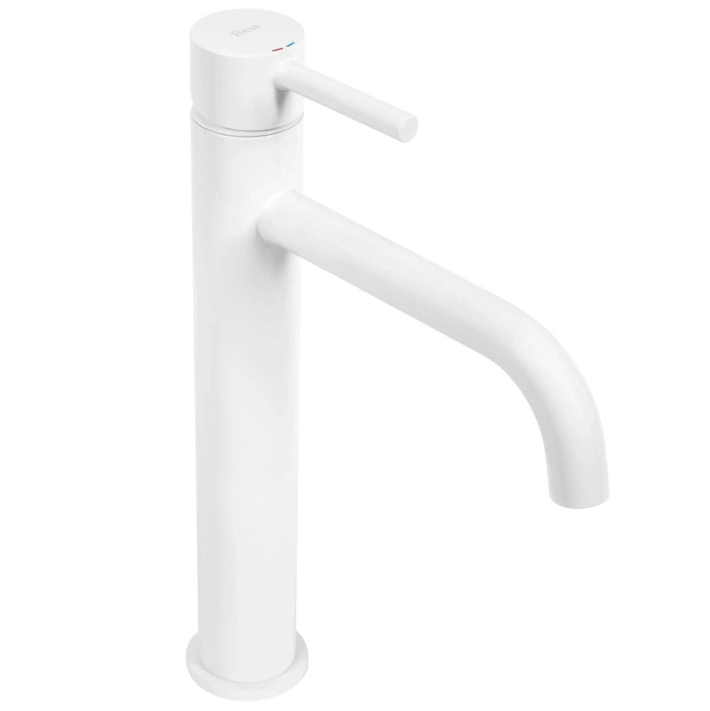 Rubinetto Da Lavabo Rea Lungo White High