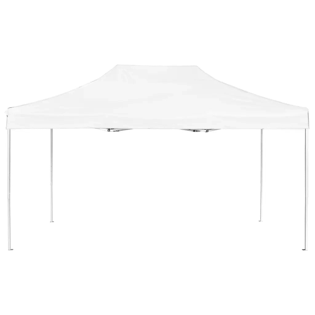Gazebo Professionale Pieghevole Alluminio 4,5x3 m Bianco cod mxl 55287