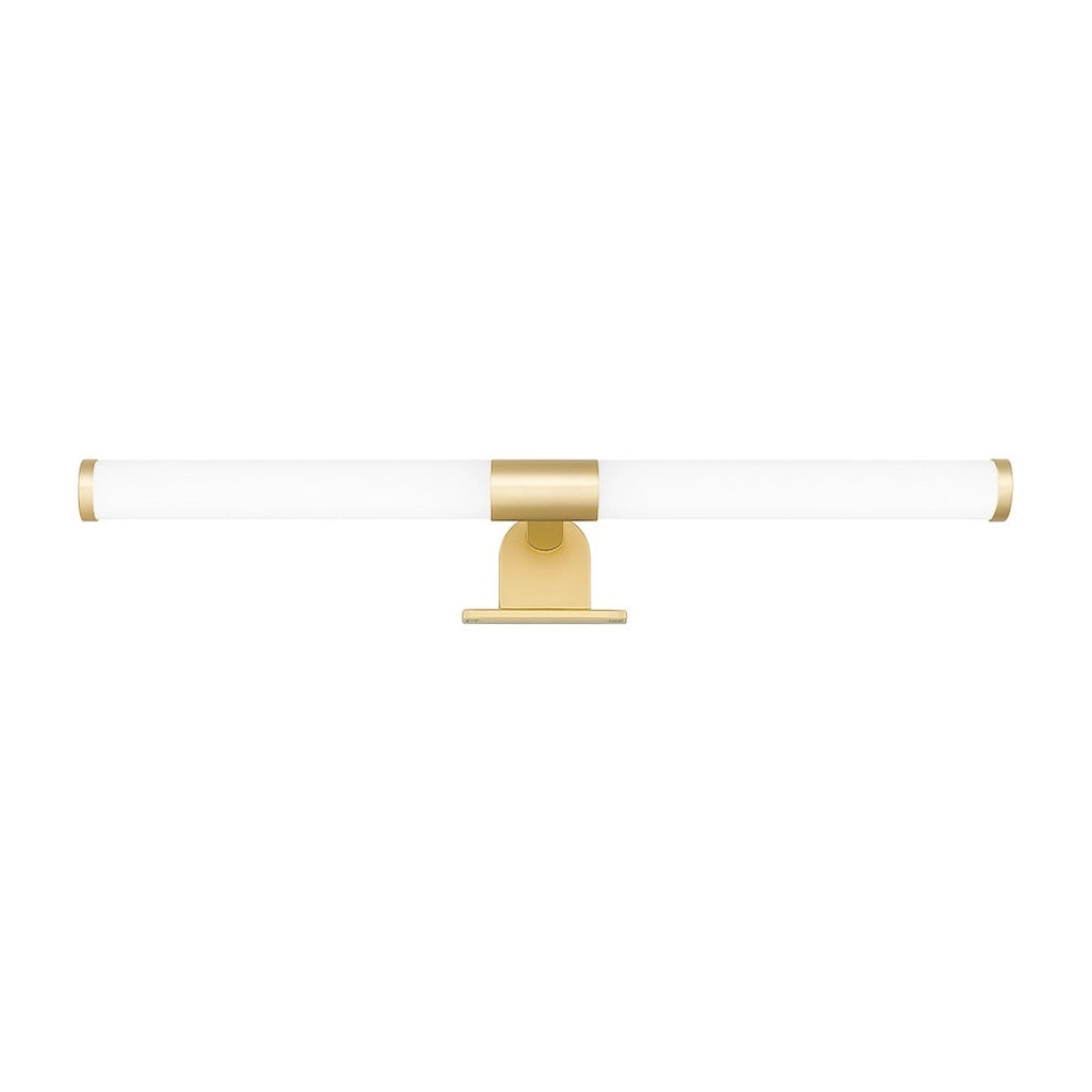 Applique bagno sopra specchio moderna oro 40cm LED6W IP44