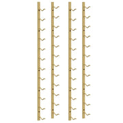 Portavini da Parete per 12 Bottiglie 2 pz Oro in Ferro CFW6772047