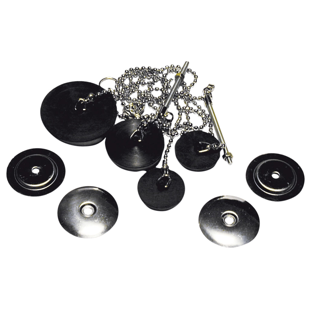 Set 4 Tappi Neri Mm 31(2)/4O/52