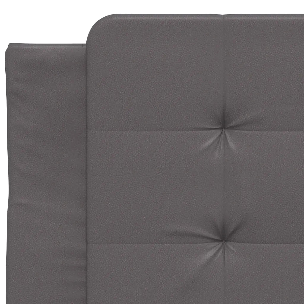 Giroletto senza Materasso-Struttura Letto Zadar Grgio 80x200 cm in Similpelle