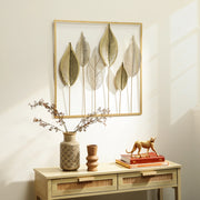 Specchio Decorativo Parete ¨C Minimal ¨C Design Moderno in Metallo Dorato