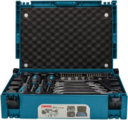 Makita E-11542 87 Pezzi Meccanica Set Fornito in una Custodia Makpac