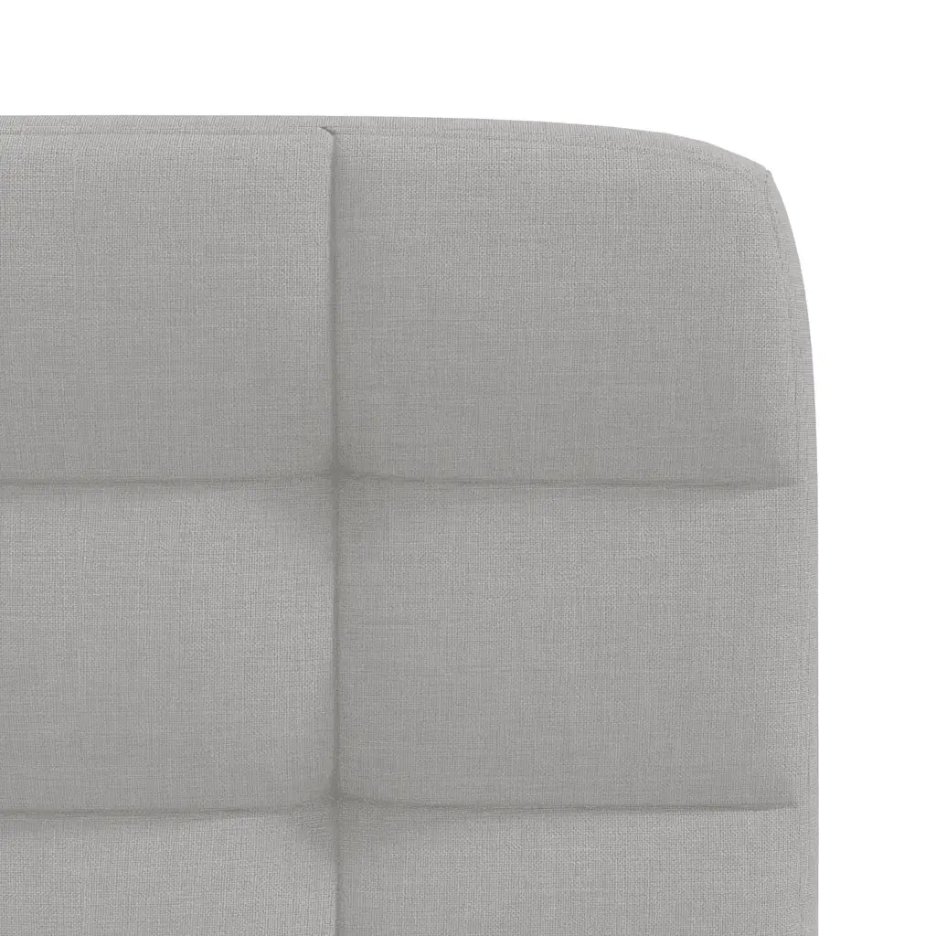 Sedie da Pranzo 4 pz Grigio Nuvola in Tessuto 3315200
