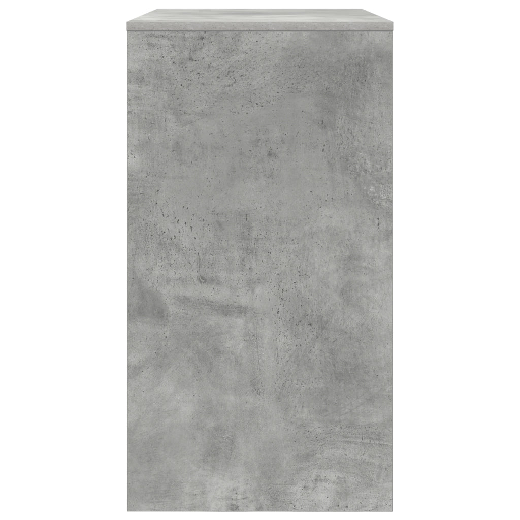 Scrivania per Computer Grigio cemento Truciolare