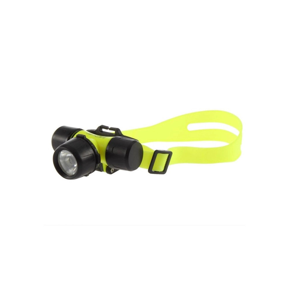 Trade Shop - Torcia Frontale Cree Led Subacquea Lampada Inclinabile Doppia Funzione Bl6800 -