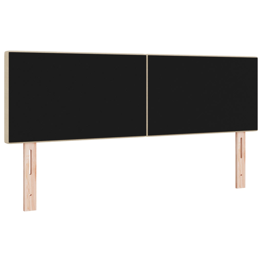 Testata LED Design Semplice Verde Chiaro e Grigio 80 cm Tessuto Corduroy