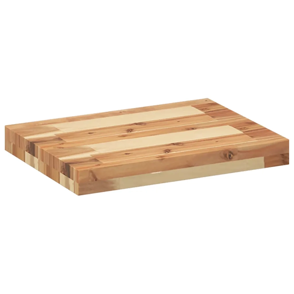 vidaXL Ripiano a Parete 40x30x4 cm Legno Massello Acacia Rifinito Olio
