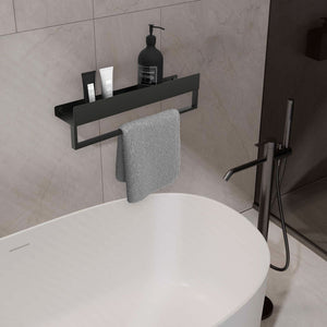 Mensola Da Bagno Sf01 60cm Black Matt
