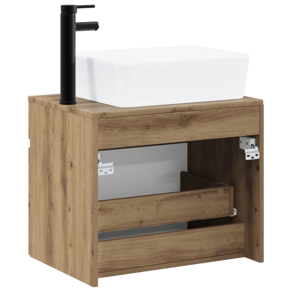Set di mobili per il bagno Rovere Artigianale 3404309