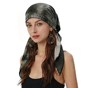 Cappello estivo per donne - Sciarpa/Tulband - Unico taglio - 100% Poliestere - Leggero/Comodo - Cappuccio per capelli