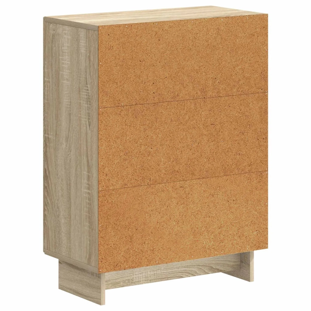 Mobiletto da Bagno EDE Rovere Sonoma 59,5 x 31 x 80 cm 895957