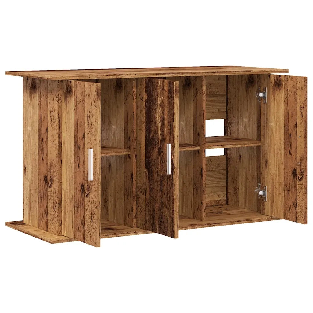 Supporto Acquario 101x41x58cm in Legno Multistrato Legno Antico CFW7541053