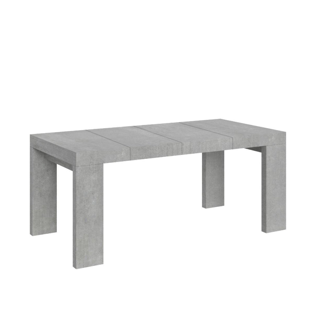 Tavolo Allungabile 90/246x90x77 cm Roxell Premium Cemento