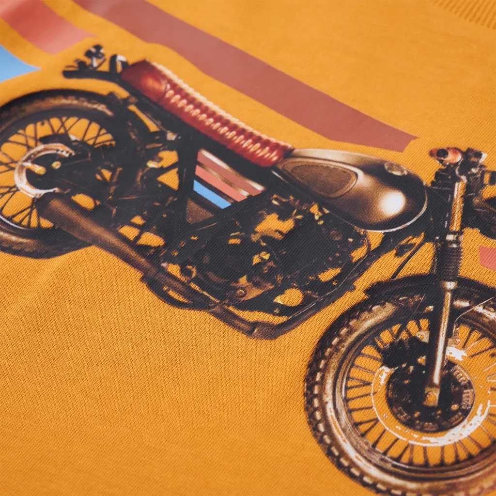 Maglietta da Bambina a Maniche Lunghe Ocra 104 12640