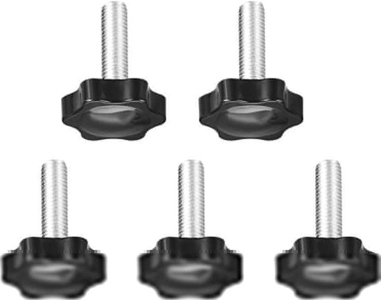Clessidra a vite a mano - Macchina Industriale per viti a testa a 6 lobi - Forma prisma - M10 x 30 mm - 5 pezzi
