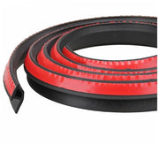 Cintura di sigillaggio per porte - 4 m - Nero - Protezione di bordo - Adatto per auto - Universale
