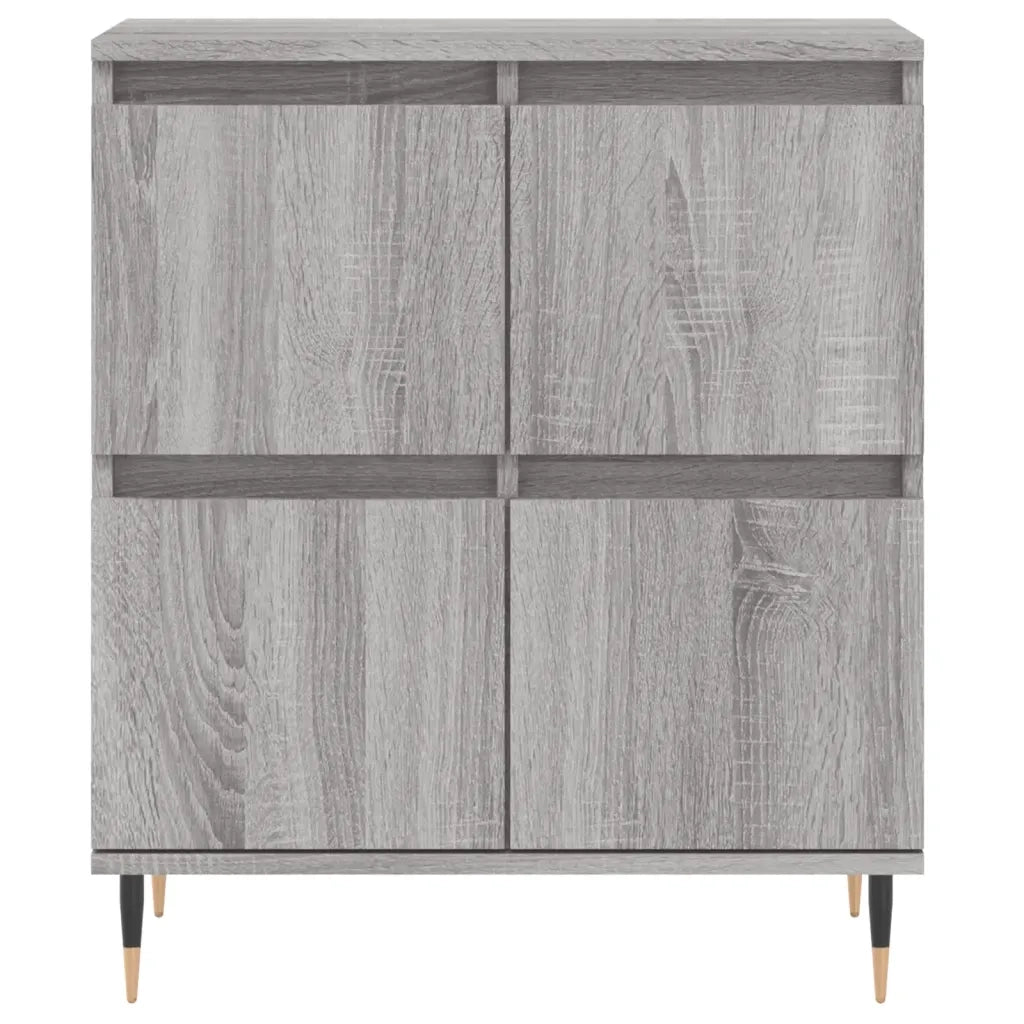 Credenza Grigio Sonoma 60x35x70 cm in Legno Multistrato 831210