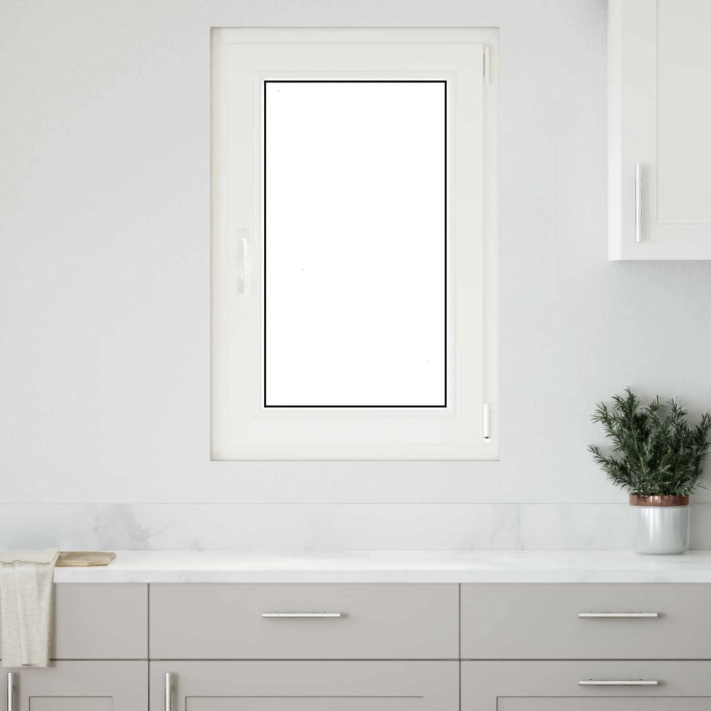 Finestra per Soffitta RISOR 60 x 90 cm PVC e Vetro Bianco CFW4614523