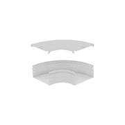 31Aic100Z Curva Piana 90° 100X75 Zincata