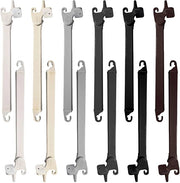 Coppia di Braccetti per Tende da Sole a Caduta Tempotest Parà in Alluminio 70 cm - Colore Marrone