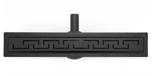 Canalina Di Scarico Rea Greek Pro Black Matt 90