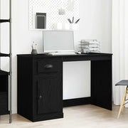 Scrivania Rovere Nero 50 x 115 x 75 cm Legno multistrato 862824
