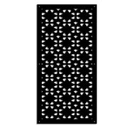 PINCERS - Pannello in PVC traforato - Parasole Colore: nero, Misura: 73x148 cm